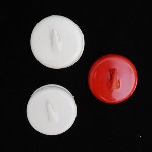 NEW MAGNETIC WREATH HANGER HOOK FOR METAL DOORS OR WINDOWS (SET OF 3) 2 PART